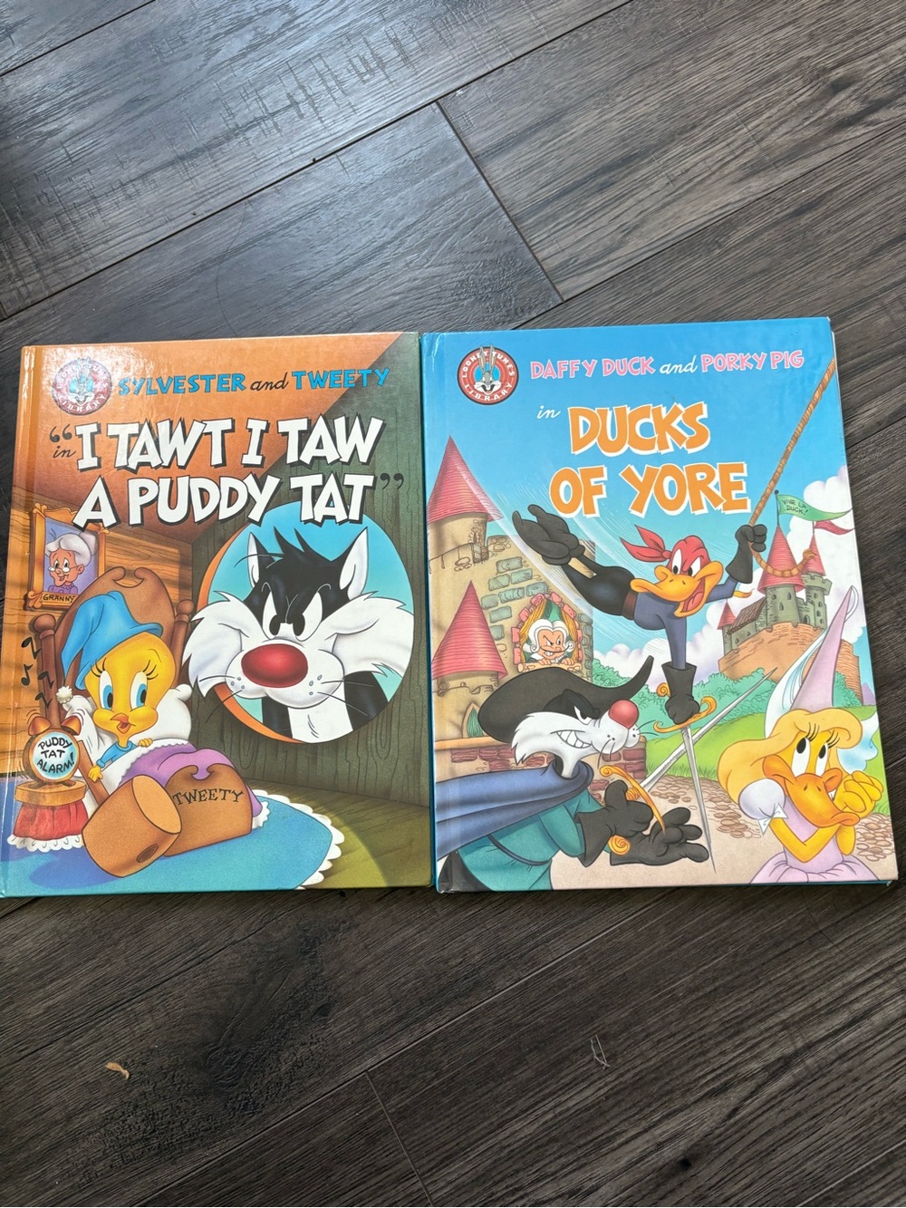 🧡 2/$15 🧡 Warner Bros. Sylvester & Tweety and Daffy Storybook Duo